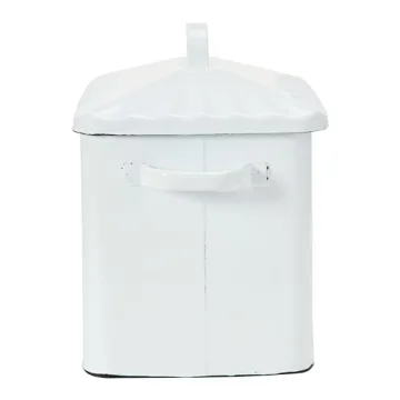 Creative Co-Op Vintage Bread Box for Kitchen Charm