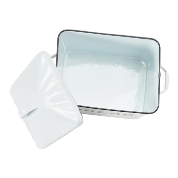 Creative Co-Op Vintage Bread Box for Kitchen Charm