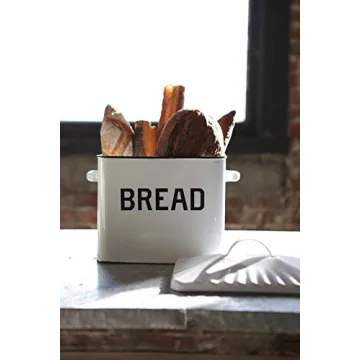 Creative Co-Op Vintage Bread Box for Kitchen Charm