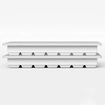 Glacio Small Ice Cube Silicone Trays for Perfect Ice Cubes
