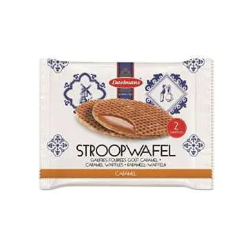 Daelmans Single Jumbo Caramel Wafers, 1.38-Ounce Box (Pack of 36)