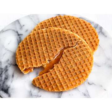 Daelmans Single Jumbo Caramel Wafers, 1.38-Ounce Box (Pack of 36)