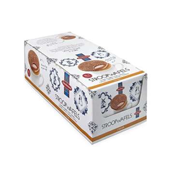 Daelmans Single Jumbo Caramel Wafers, 1.38-Ounce Box (Pack of 36)