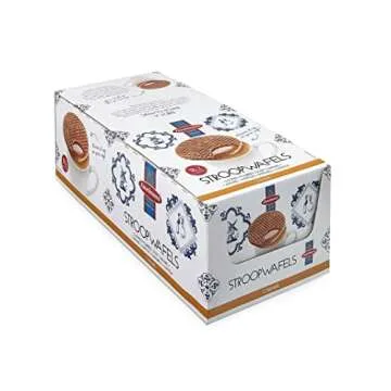 Daelmans Single Jumbo Caramel Wafers, 1.38-Ounce Box (Pack of 36)