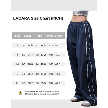 Comfortable Women’s Baggy Parachute Pants for Casual Style