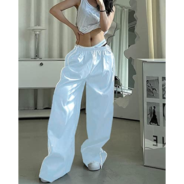Comfortable Women’s Baggy Parachute Pants for Casual Style