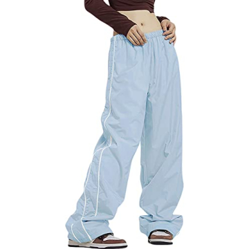 Comfortable Women’s Baggy Parachute Pants for Casual Style