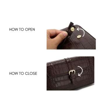 Scarleton Crossbody Bags for Women, Purses for Women, Lightweight Shoulder Bag Purse, Crossbody Bag with 2 Straps, H208721 - Brown