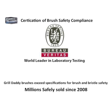 Grill Daddy Pro Made in USA - Ultimate Grill Brush for Outdoor BBQs & Grilling Accessories, Steam Cleaning Power, 22" Handle