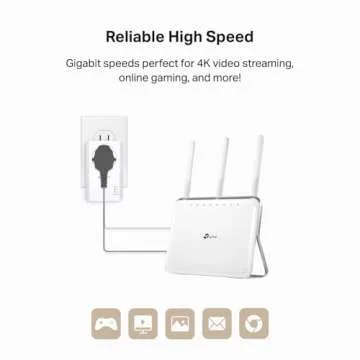 TP-Link Powerline Ethernet Adapter Starter Kit - AV1000 Gigabit Port, Plug&Play, Ethernet Over Power, Nano Size, Ideal for Smart TV, Online Gaming, Wired Connection Only (TL-PA7017 KIT)