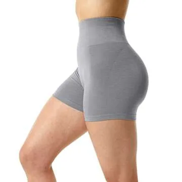 Unthewe Women's Butt Lifting High Waisted Shorts