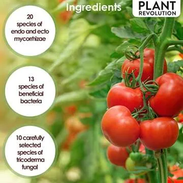 Mycorrhizal Fungi Plus Starter Fertilizer for Plants, Plant Success Organics, Root Stimulator, Treats 30 Plants, Ultra Concentrated Mycorrhizae for Tree, Rose and Flower Care