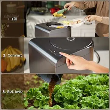 Airthereal Electric Kitchen Composter for Easy Composting