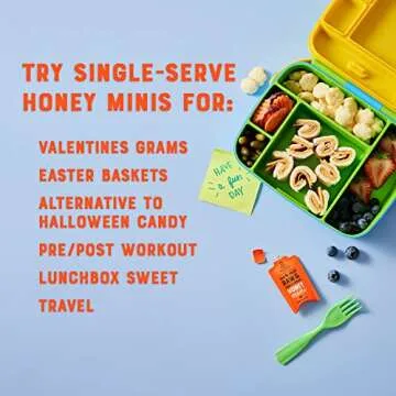 Nate's Honey Minis - Pure, Portable Honey Packets