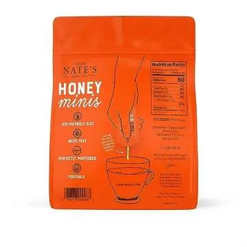 Nate's Honey Minis - Pure, Portable Honey Packets