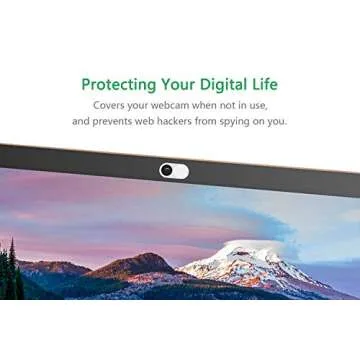 CloudValley Webcam Cover - Ultra-Thin Privacy Protection