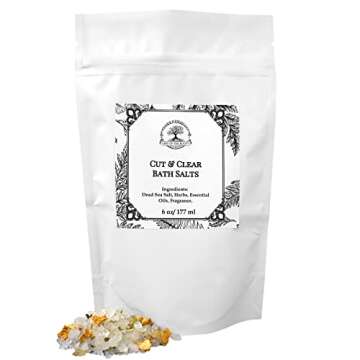 Cut & Clear Herbal Bath Salts for Spiritual Cleansing