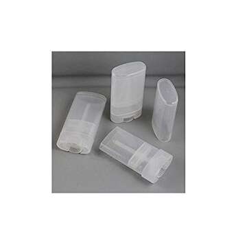 10PCS Clear Plastic Tubes for Lip Balm & DIY Cosmetics