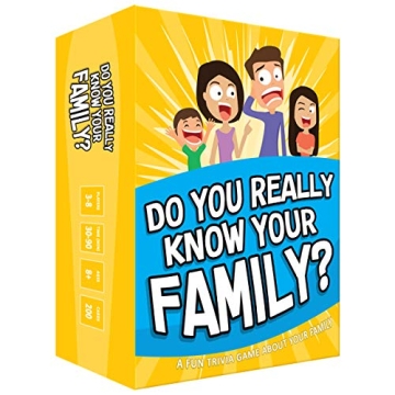 Do You Really Know Your Family? A Fun Family Game with Challenges and Starters