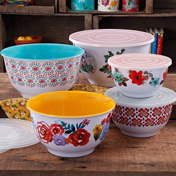 Pioneer Woman Nesting Mixing Bowl Set - Beautiful and Versatile
