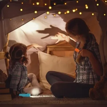 FASTPRO 10-Pack 9-LED Mini Flashlights Bright Compact