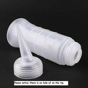 driew Hair Color Applicator Bottle 2 Pack 8.8oz Hair Color Applicator Bottle Hair Ccolor Squeeze Bottle