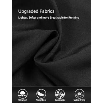 BMJL Women's High Waisted Athletic Running Shorts