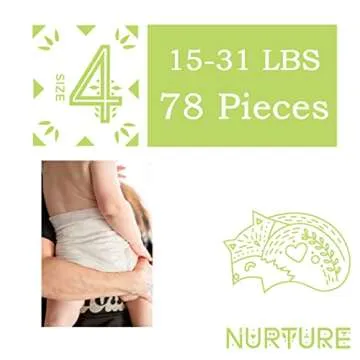 Premium Nurture Diapers by BioBag - Eco-Friendly & Ultra Absorbent