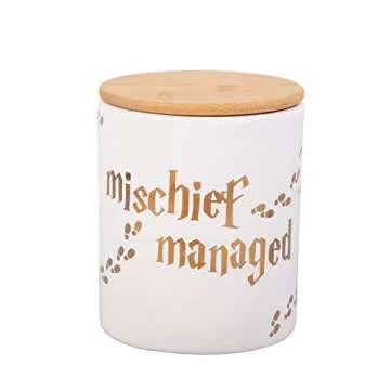 Harry Potter Marauder's Map Porcelain Canister Set