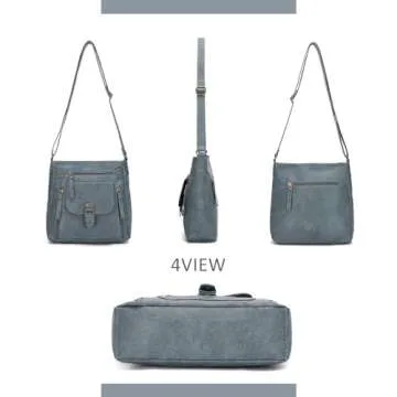 KL928 Stylish Multi Pocket Crossbody Bag for Women