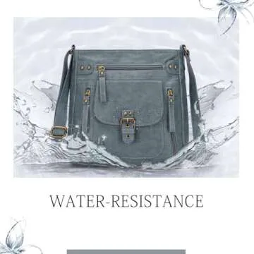 KL928 Stylish Multi Pocket Crossbody Bag for Women