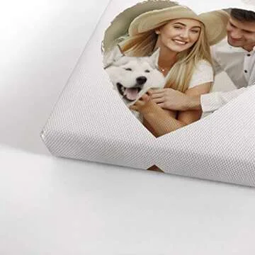 Smile Art Design Custom Canvas Print - Personalized Gift