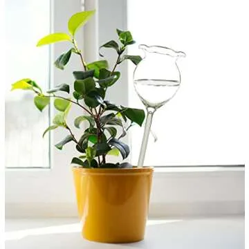 Adabocute Plant Waterer Self Watering Globes for Easy Care
