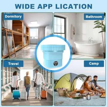 Portable Mini Foldable Washing Machine for Travel Use