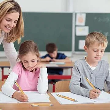 Outus Bamboo Retractable Ballpoint Pen Set for Writers