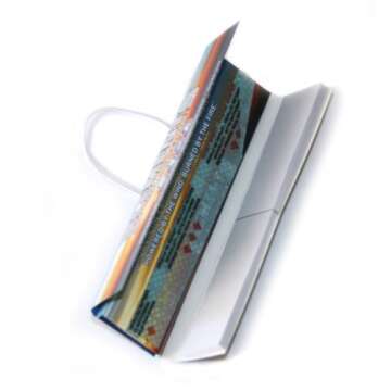 Elements Ultra Thin Rice Connoisseur King Size Slim With Tips Rolling Paper 5 Pack