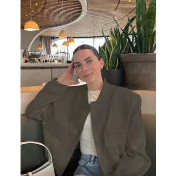 Stylish Megfie Womens Cropped Bomber Jacket - Fashionable & Functional