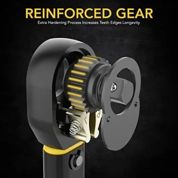 LEXIVON Click Torque Wrench 10-80 Ft-Lb Precision Tool