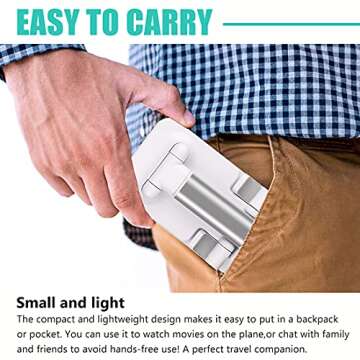 Cell Phone Stand for Desk,Angle Height Adjustable Phone Holder for Office,Compatible with iPhone15 14 13 12 11 Pro XS Max XR 8 7 6S Plus,Samsung S20+Note10,Tablets,Charging Accessories