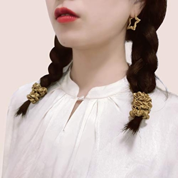 Miwen Silk Scrunchies - Soft, Stylish & Damage-Free Hair Ties