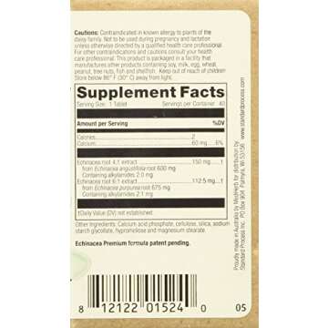 MEDIHERB echinacea premium standard process - Enhance Immune System Function - Support Healthy Immun...