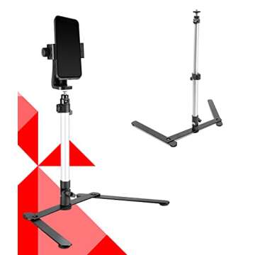 LimoStudio Adjustable Smartphone Holder Stand - 17 Inch Height