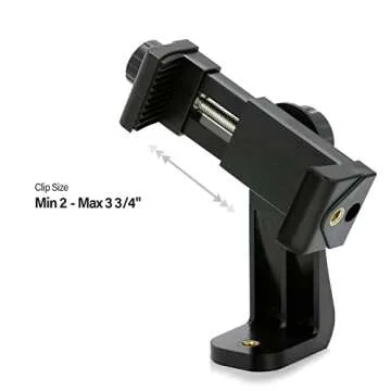 LimoStudio Adjustable Smartphone Holder Stand - 17 Inch Height