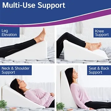 Ebung Wedge Pillow for Snoring Relief and Comfort