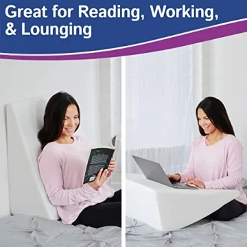 Ebung Wedge Pillow for Snoring Relief and Comfort