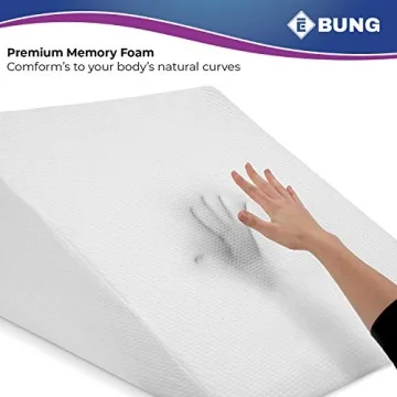 Ebung Wedge Pillow for Snoring Relief and Comfort