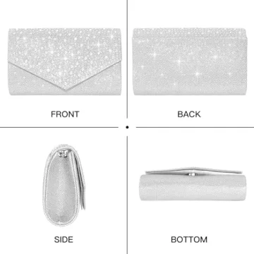 Sparkle with CurvChic Rhinestone Evening Clutch