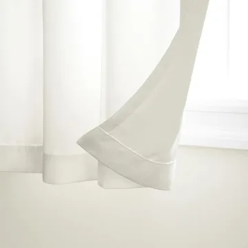 TOWN & COUNTRY BASICS Light Filtering Curtain Panel Set