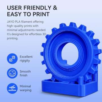 JAYO PLA 3D Printer Filament for Accurate Printing