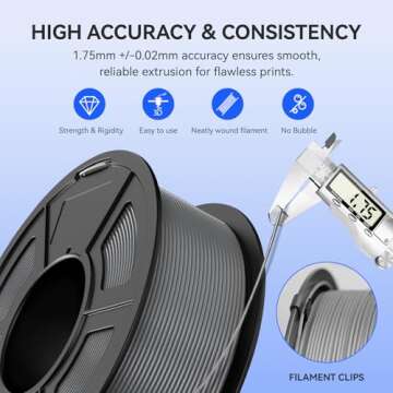 JAYO PLA 3D Printer Filament for Accurate Printing